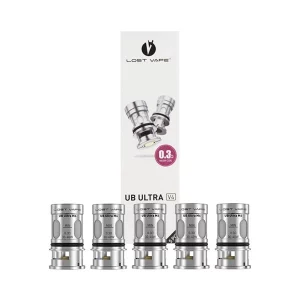 LOST VAPE - RESISTENZE UB ULTRA M8-M7-M6-Coil V4 (5 pezzi)
